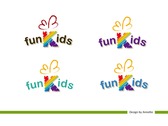 FunKids兒童玩具商LOGO設計