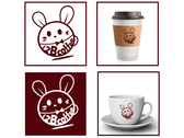 i2B coffee logo  設計
