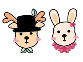 網站吉祥物(兔/鹿)設計