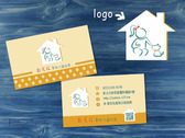 歐若拉寵物沙龍 logo、名片設