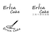 Erica Cake 名片logo設計提