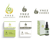 YNEZ芳療產品LOGO與名片設計