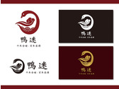 鴨迷食品公司品牌logo設計