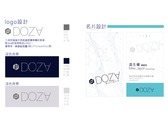 DOZA logo+名片 設計