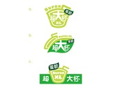 超大杯茶飲logo