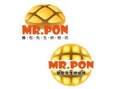 Mr.Pon菠蘿麵包logo