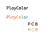 PlayColor logo設計