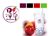 泡沫紅茶連鎖店的商標-昇平