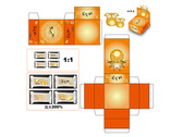 鳳梨酥-抽屜禮盒封面設計-包裝盒