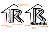 KitchenRight英文 logo