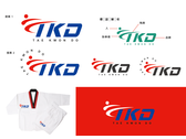 跆拳道 T K D 品牌形象LOGO設計