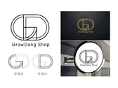 GrowDang logo設計