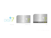 數位7通信企業識別系統之Logo提案