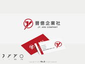 晉億企業社_logo、名片設計
