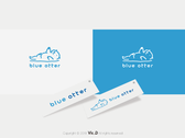 blue_otter_logo設計