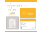 EricaCake艾瑞卡創意甜點logo