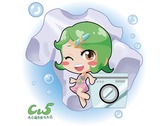 CE5洗衣服自助洗衣店-Q版人物設計