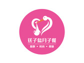 送子鳥月子餐-logo設計
