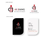 ai jiang logo 名片設計