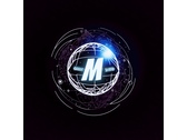 Metaverse 科幻風logo