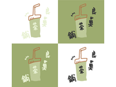 良菓茶鋪logo