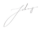 Johny_簽名