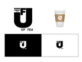 UF茶飲LOGO設計