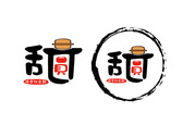 甜圓紅豆餅logo
