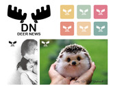 Deer News 粉絲團logo設計