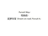 pursuit way
