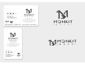 蒙奇科技_logo設計名片