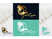 just Queen logo設計-3