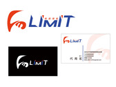 limit機車零件製造商logo及名片設