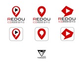 紅逗影音Logo