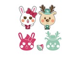 網站吉祥物-兔&鹿