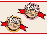 寵物健康食品罐子貼紙圖