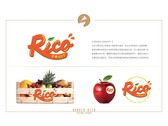 【 RICO 水果品牌_logo設計 】