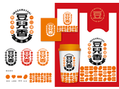 豆兒香紅豆餅 品牌中式形象識別設計
