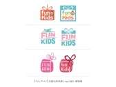 兒童玩具商標(Logo)設計-禮物篇