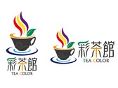 彩茶館Logo Design