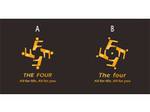 【The four】Logo設計 A
