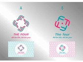 【The four】Logo設計 B