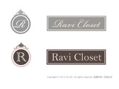 RaviCloset標誌設計
