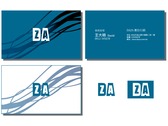 DAZA logo 名片設計