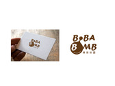 BOBA BOMB 爆漿粉圓 logo