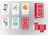 愛滋撲克牌設計