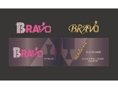 Bravo美甲概念 logo 、名片設計