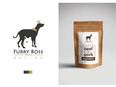 furryboss手工寵物零食商標設計