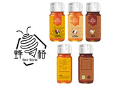 純天然國產蜂蜜產品Logo+蜂蜜瓶身貼標