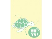 寢具Q版圖案設計-OH YA! 小海龜